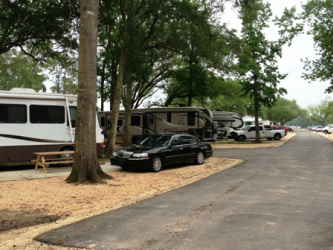 Lake Charles RV Parks with pull thru spaces